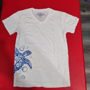 WWF Royal Caribbean turtle design T-shirt Women's size S